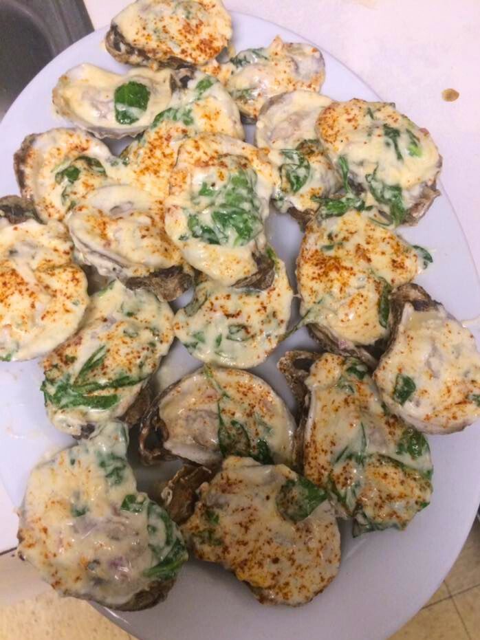 Oysters Rockefeller