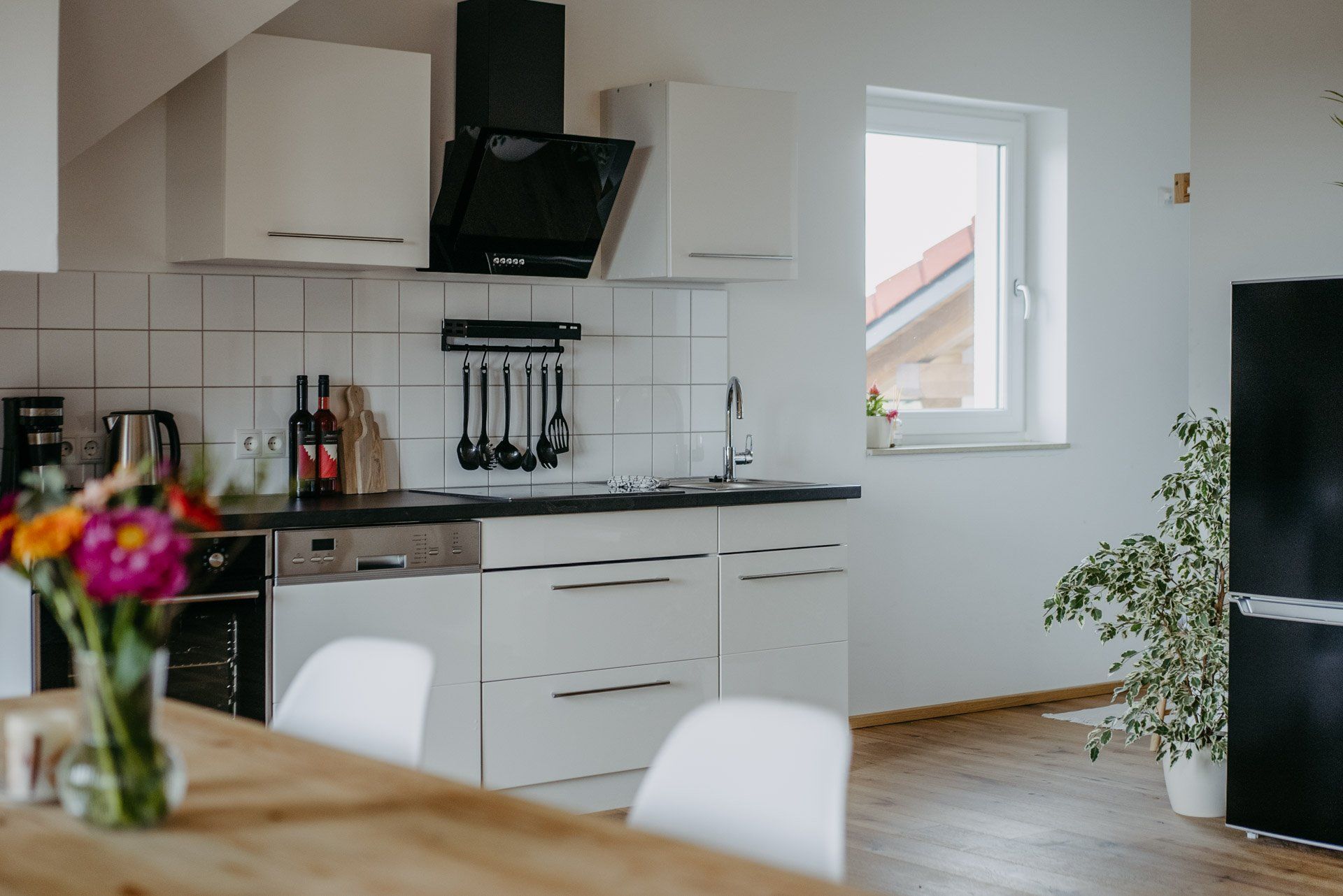 Küche in weiss