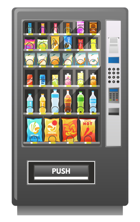 Vending Machine Vector — Fresno, CA — K & K Vending & Distributing