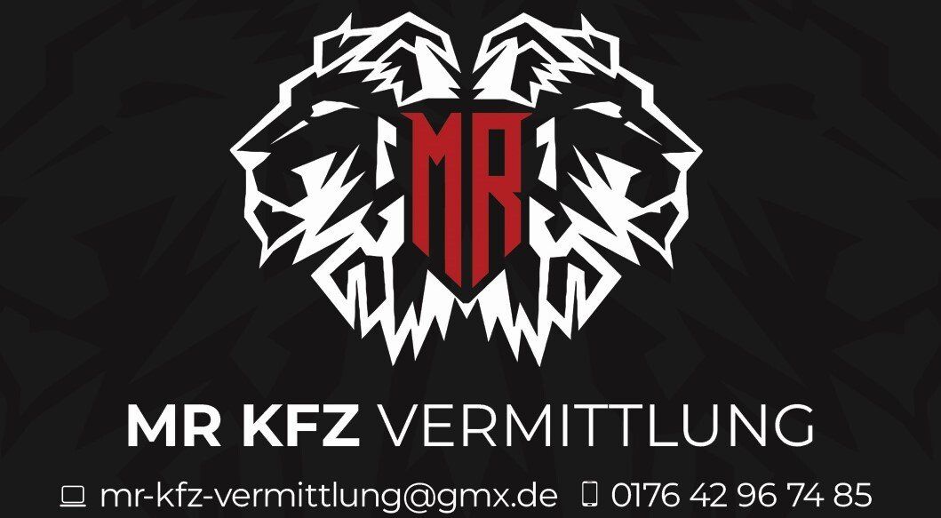 Ein schwarz-weißes Logo für Mr. Kfz-Verwaltung
