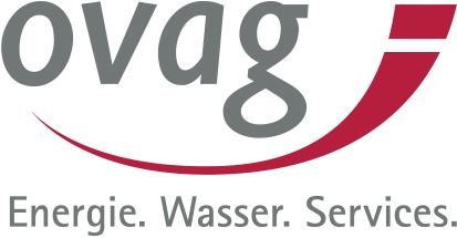 Ein Logo für Ovag Energie Wasser Services