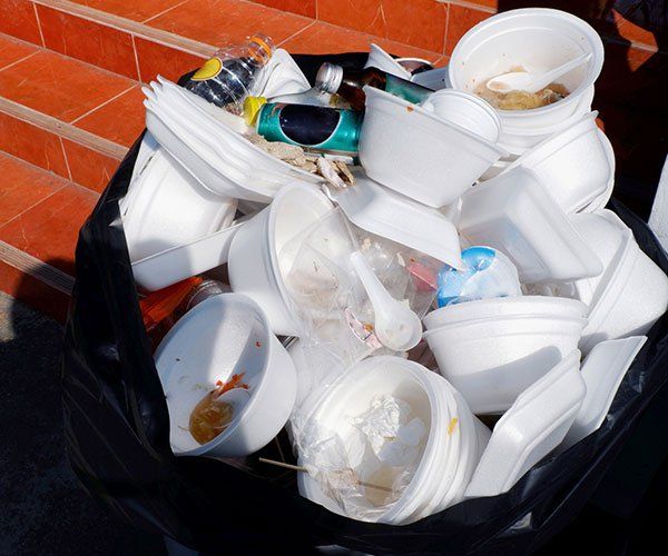Styrofoam Trash — Storm Lake, IA — Garbage Hauling Service Inc