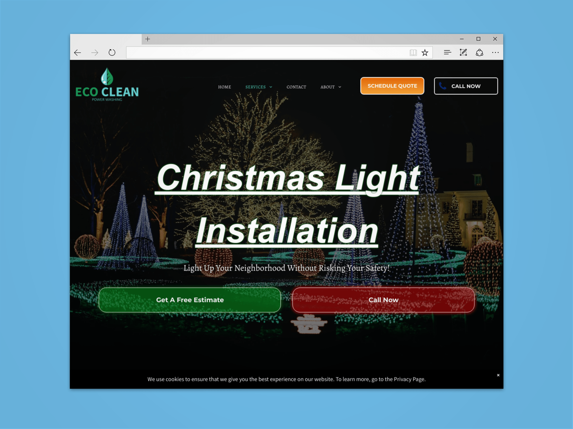 Christmas Lights Marketing