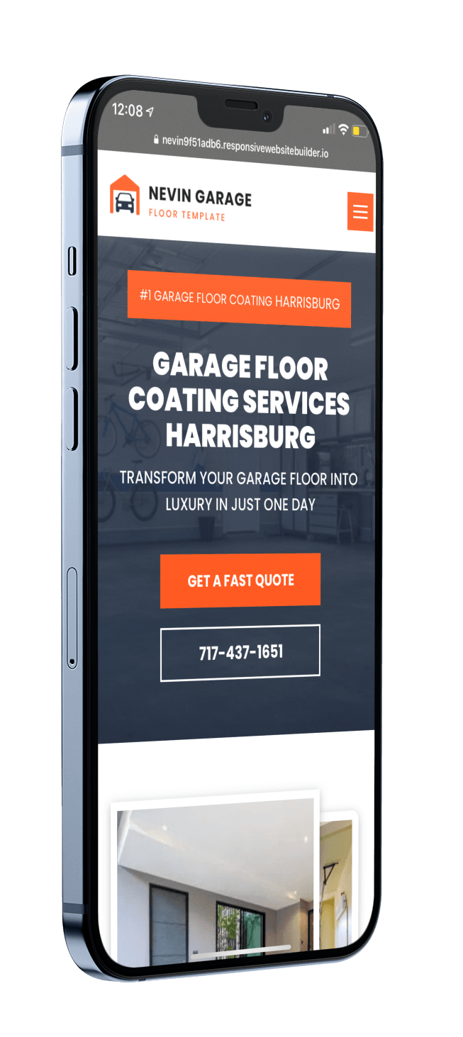 Epoxy Flooring Website Builder