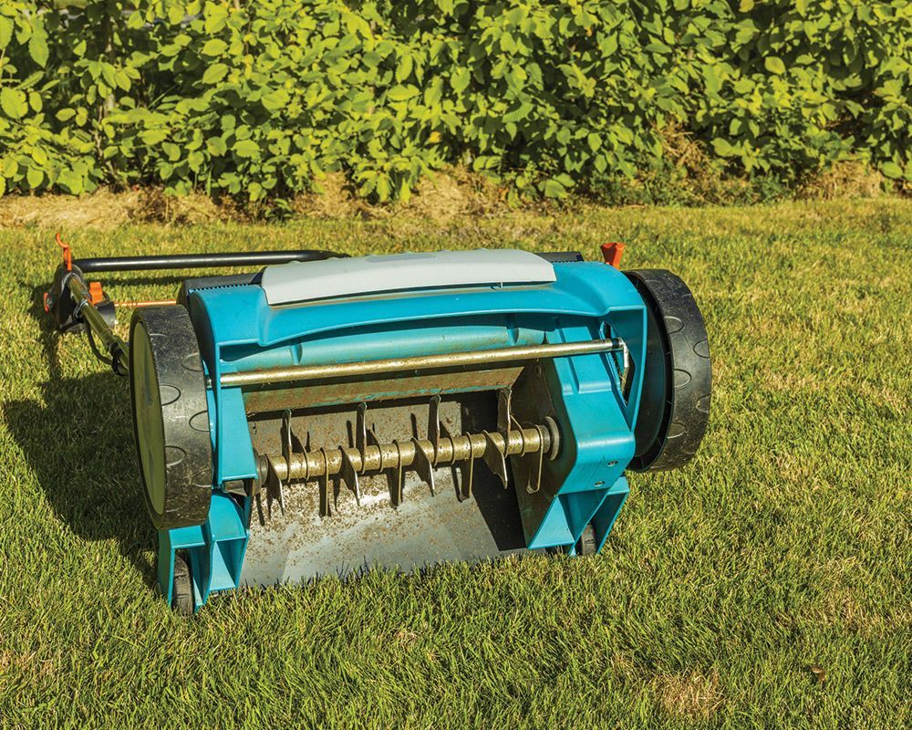 Electric Lawn Aerator — Bristol, IL — MC Lawn Services Co.