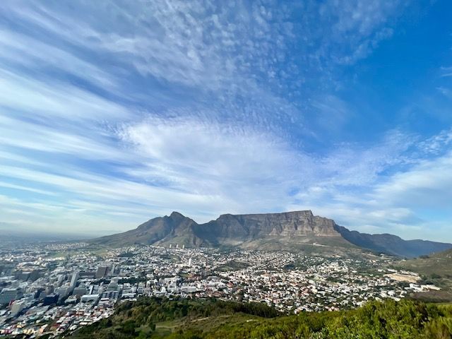 The majestic Table Mountain greets our visitors to Cape Town and surrounds.