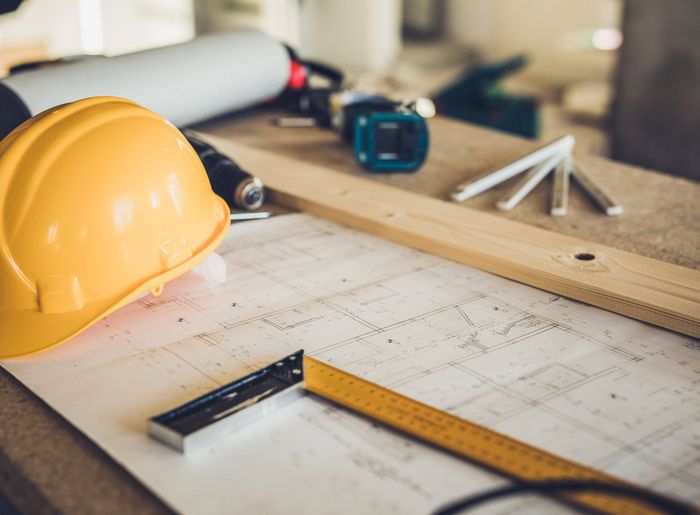 Construction Equipment on Table