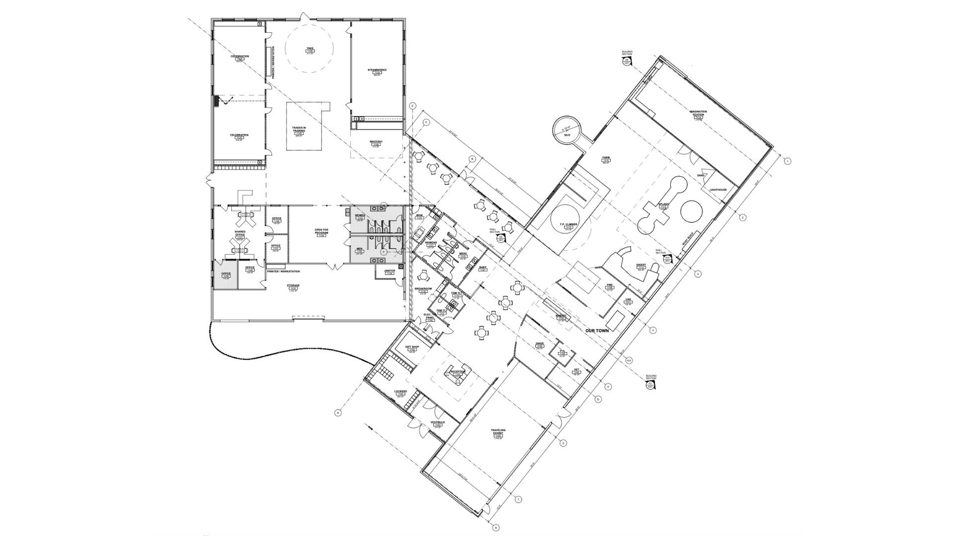 children's museum new floor layout