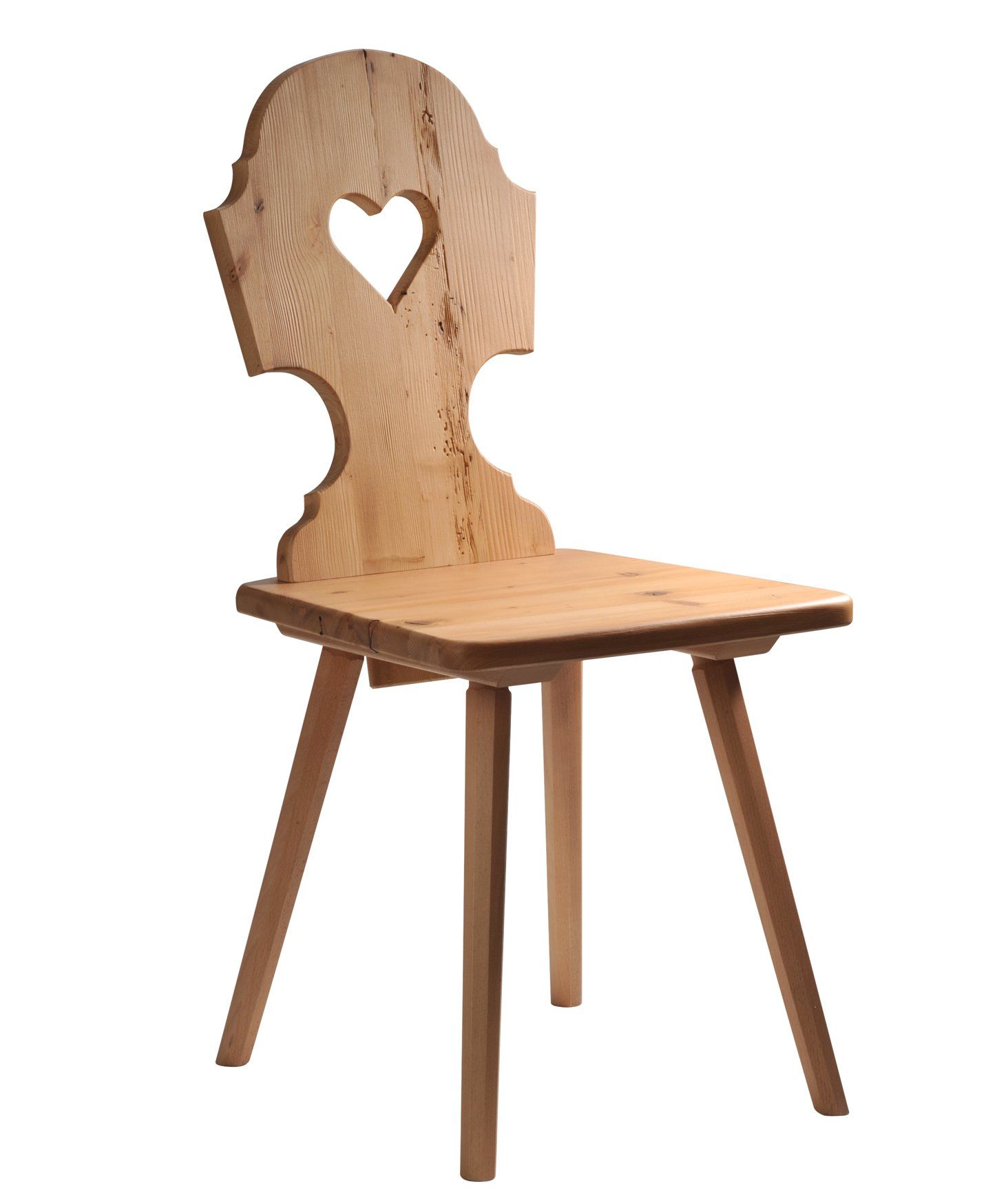 sedia con motivo cuore
