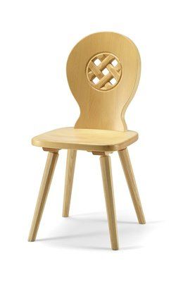 Sedia rustica in legno