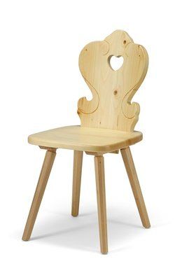 Seduta rustica di colore chiaro