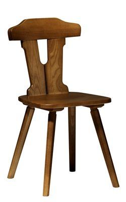 Sedia in legno invecchiato