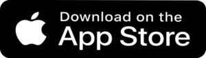 The app store logo is black and white and says `` download on the app store ''.