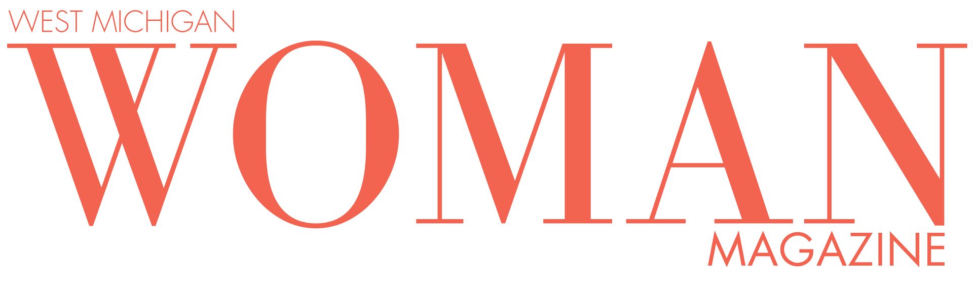 The logo for the west michigan woman magazine