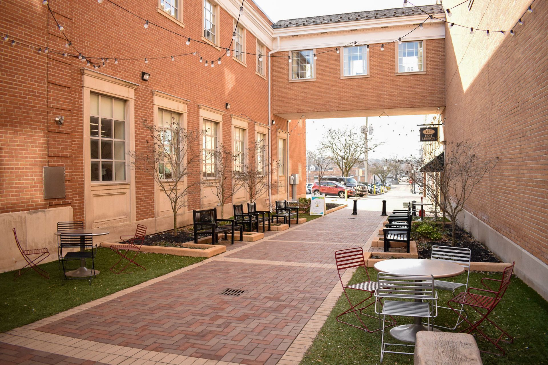 Outdoor patio for Dora