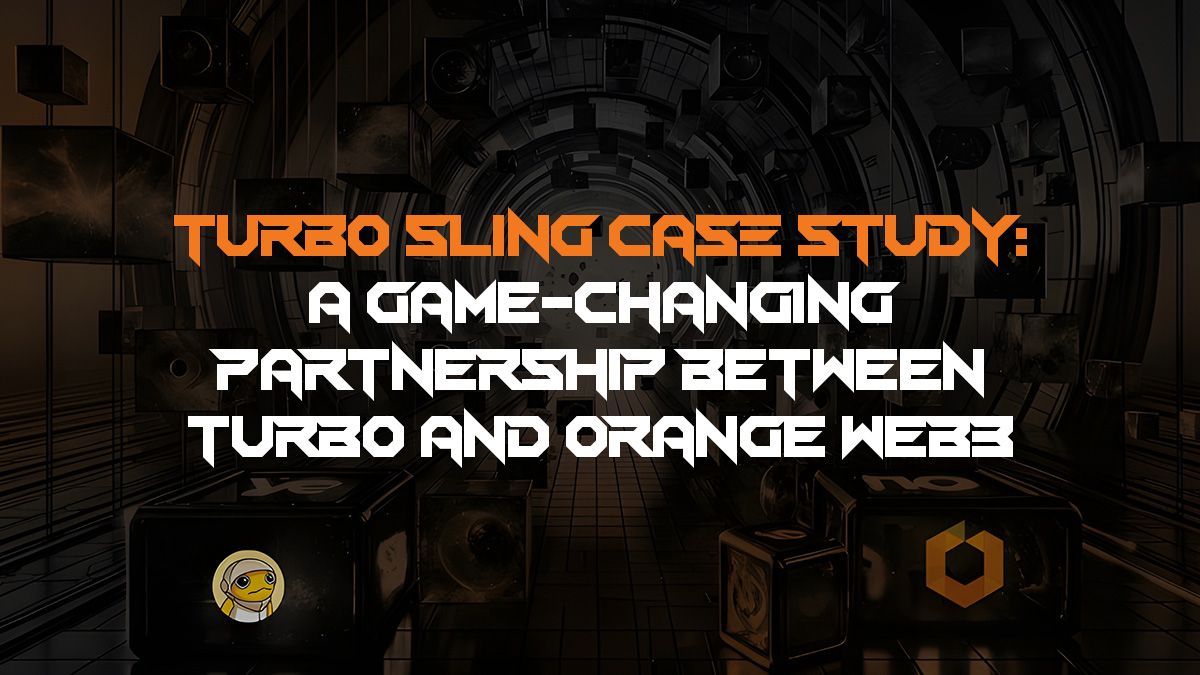 Futuristic visual representing Turbo Sling case study, highlighting the partnership between Turbo an