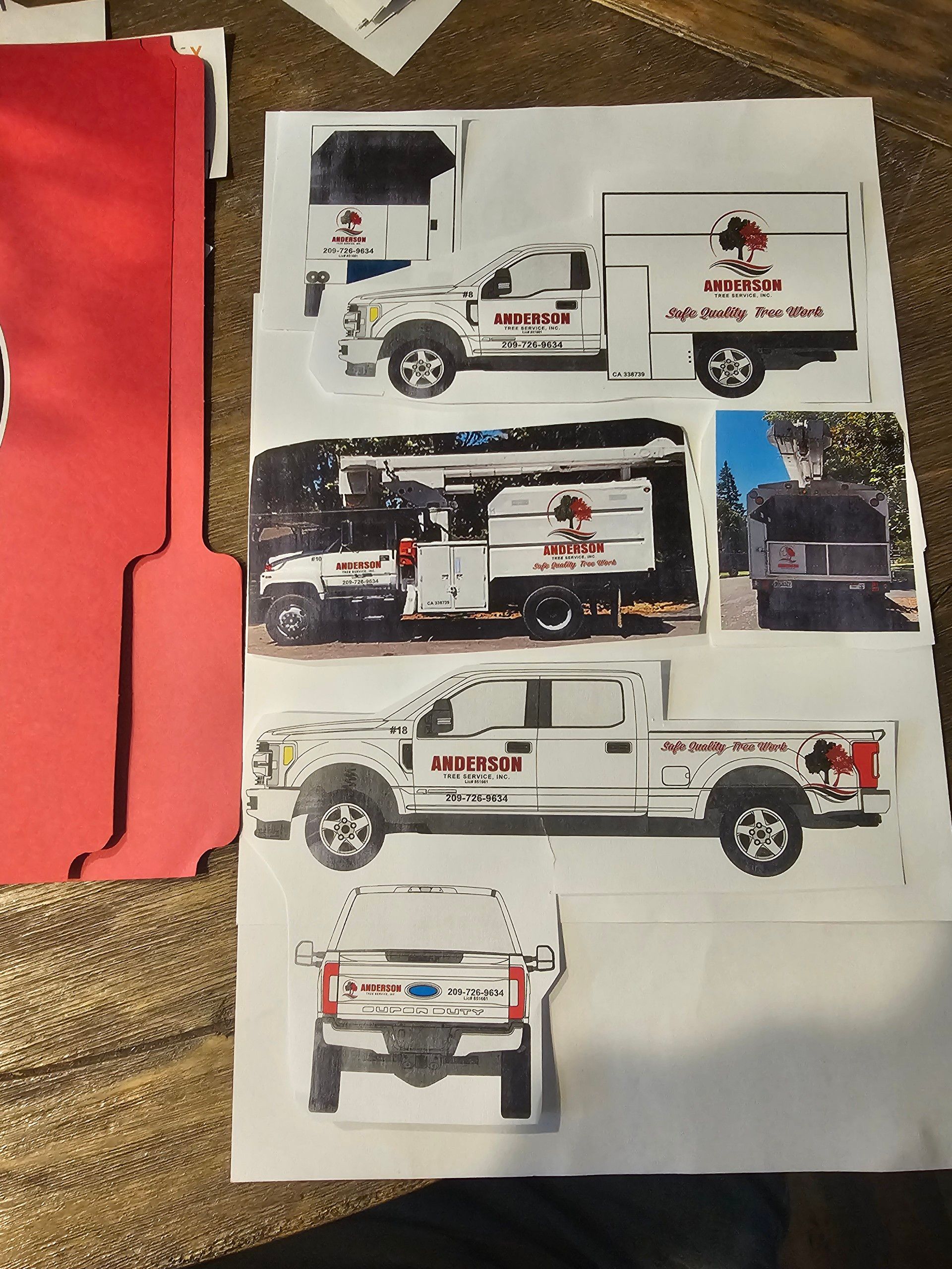 Designing the trucks