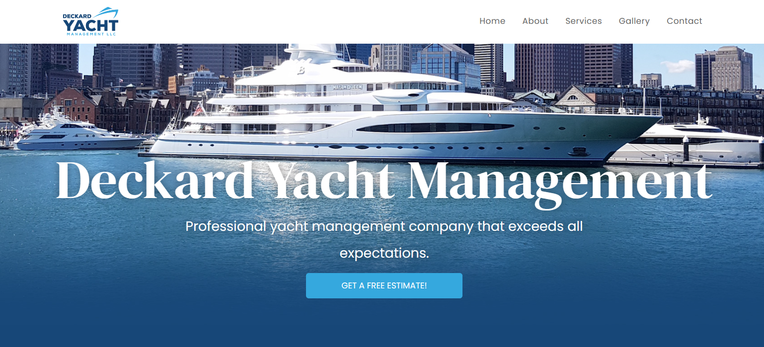 About Deckard Yacht Management Aaron Deckard