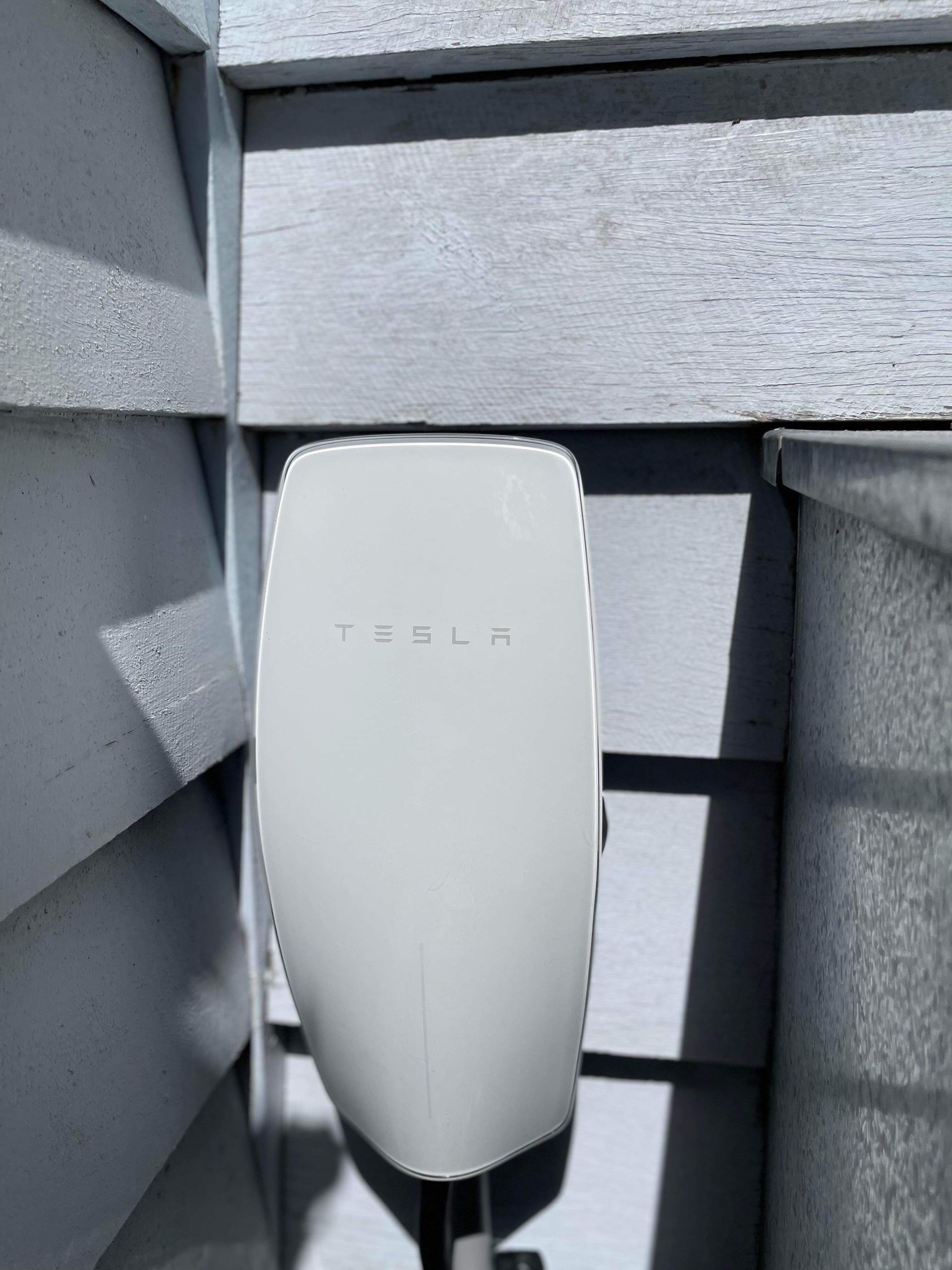 White Tesla Power Wall — TB Electrical & Communications in Erina, NSW