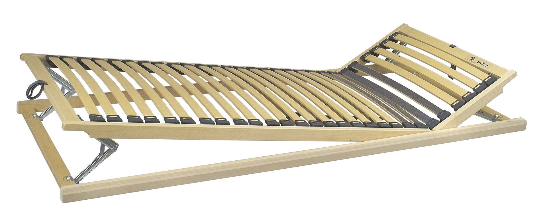 Hellbraunes aufgestelltes Lattenrost