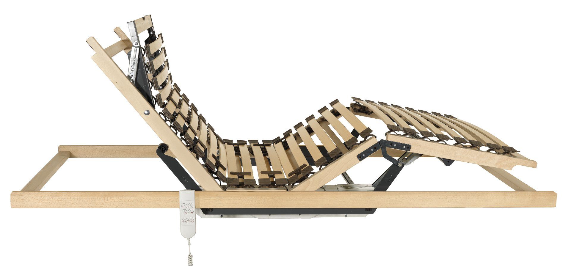 Hellbraunes aufgestelltes Lattenrost Dormabell active M2 K