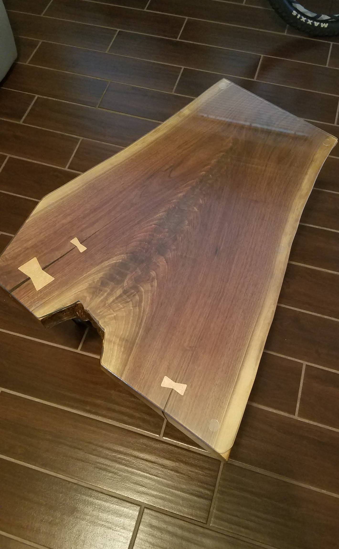 wooden piece on floor