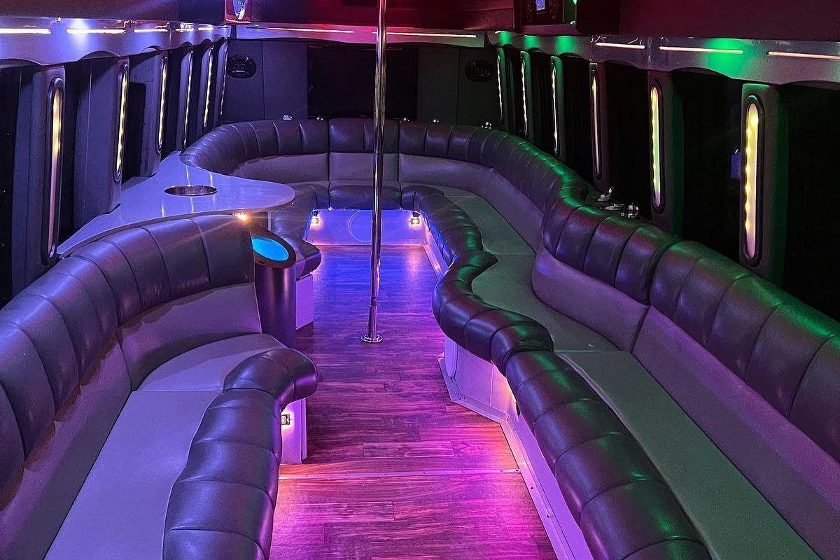 Inside Party Bus