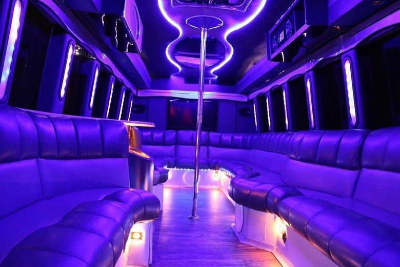 Inside Party Bus