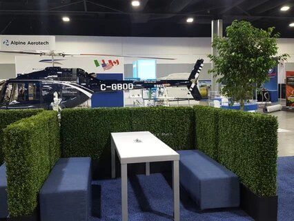 A helicopter with the letters c-6800 on the side of it