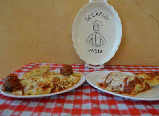 Pasta Displayed on Table — Chicago, IL — 