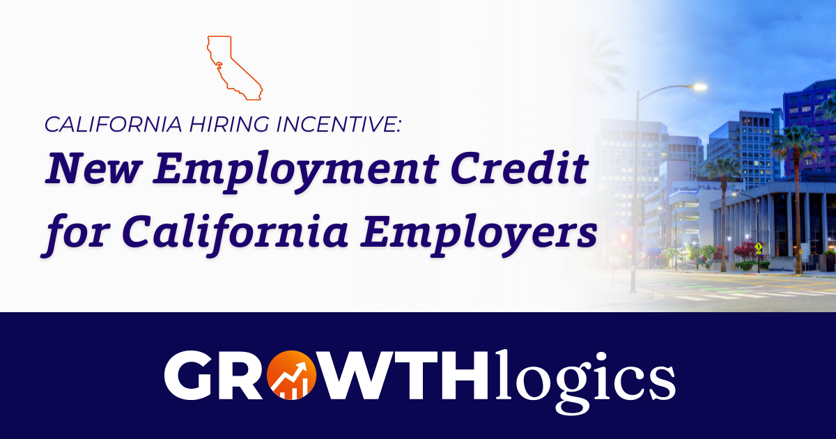 California New Employment Credit