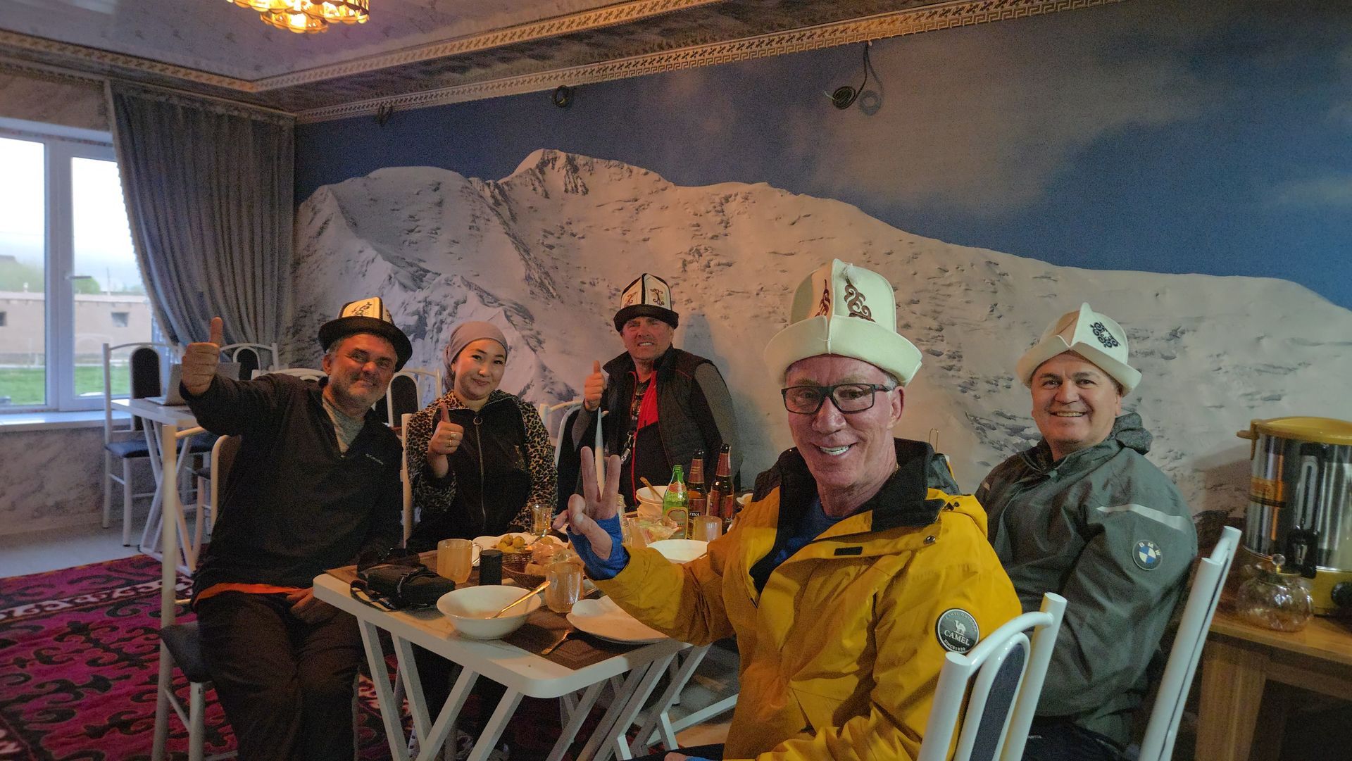 Group photo in Tajikistan