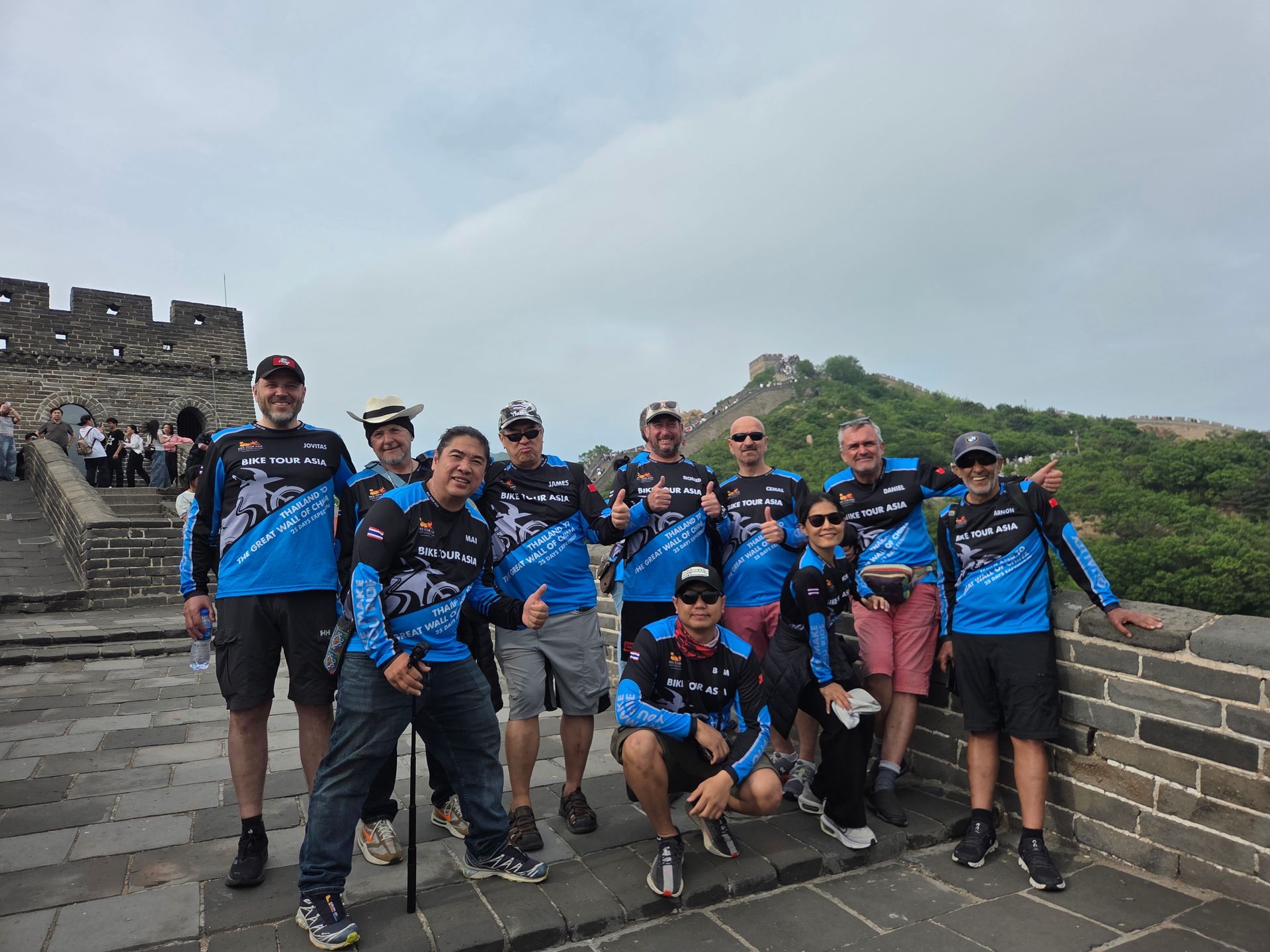 Bike Tour Asia, great wall china