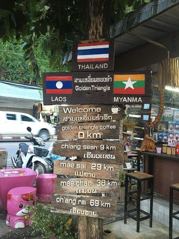 Golden triangle sign