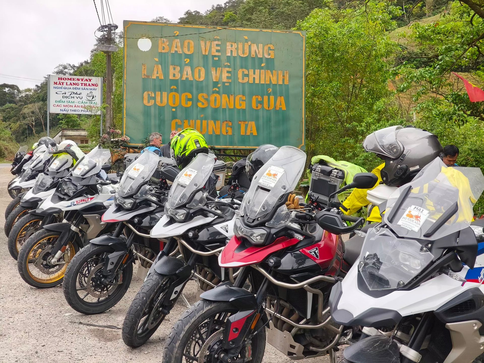 Bike Tour Asia's bikes in Pleiku