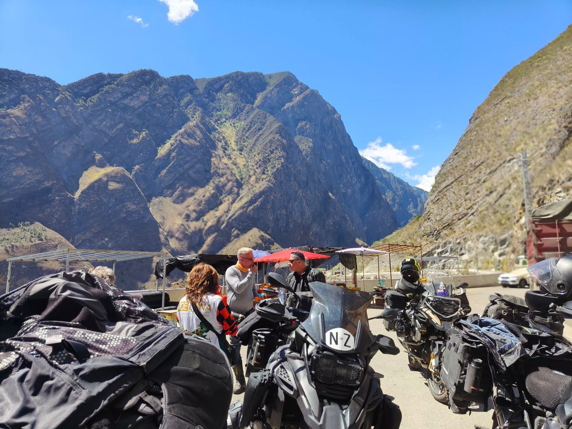 Group photo in Tibet