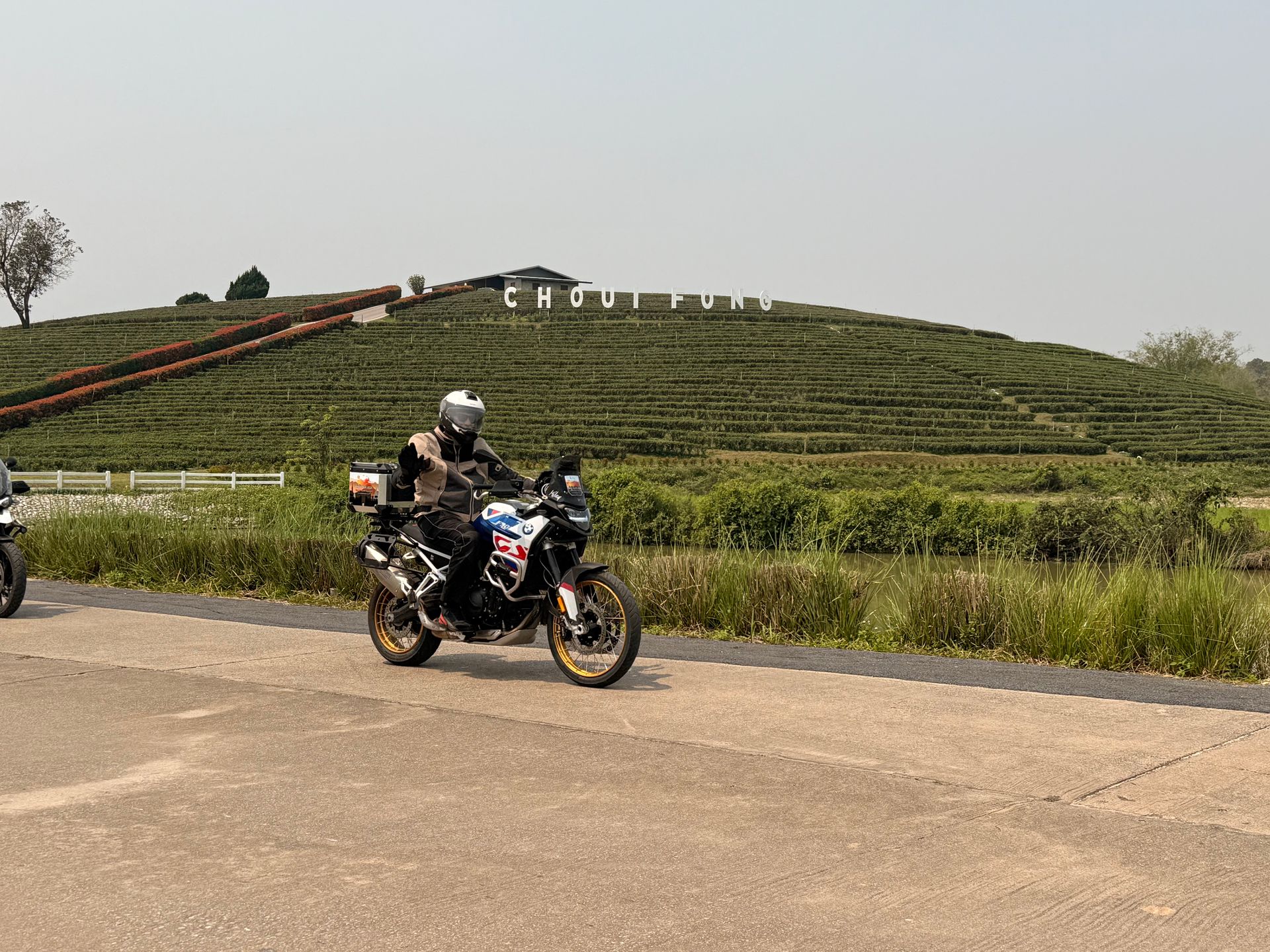 Northern Thailand Tea Plantation, Bike Tour Asia guest