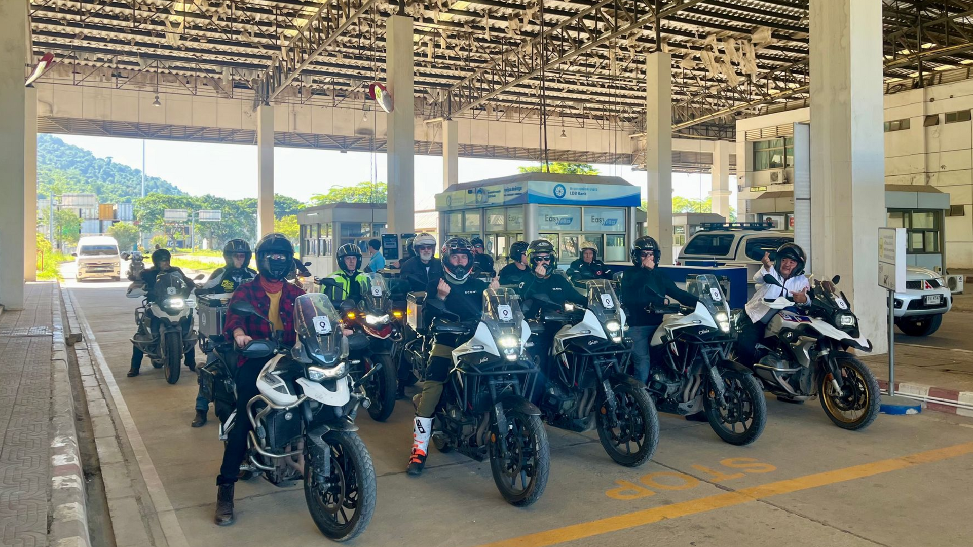 Chiang Khong, Thailand - Houayxay Thailand Border, Thai - Lao Friendship Bridge No.IV