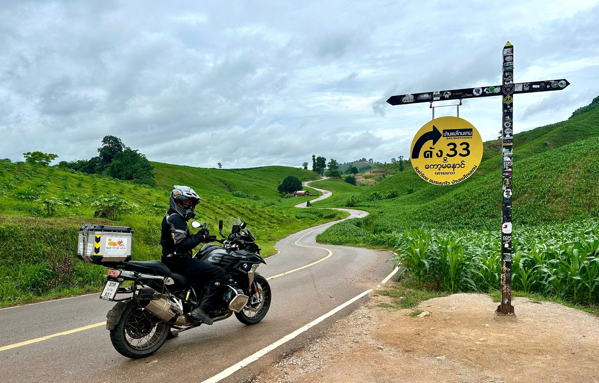 The scenic pine forests of Bo Kaeo