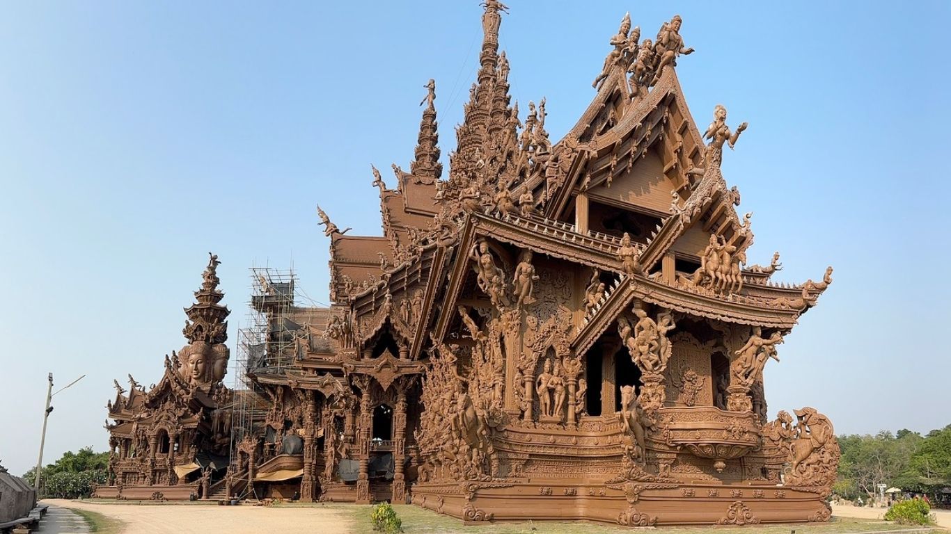 Sanctuary of Truth-pattaya-thailand