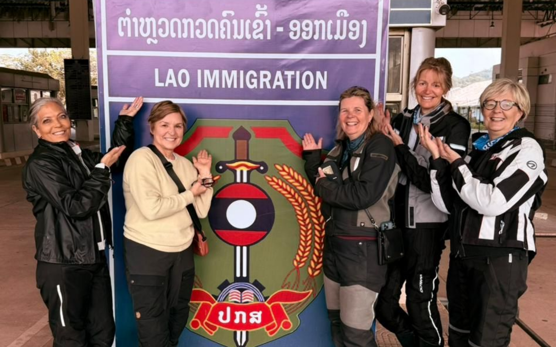 Chiang Khong, Thailand - Houayxay Thailand Border, Thai - Lao Friendship Bridge No.IV