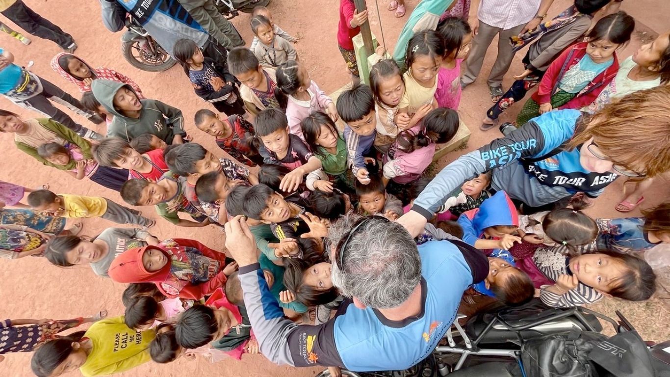 children from thai moutains