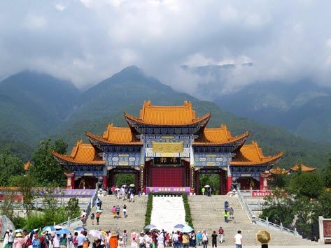  chongseng temple in China