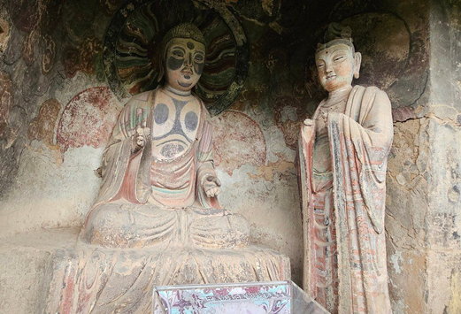 Buddhist cave sculptures and murals in Tianshui 