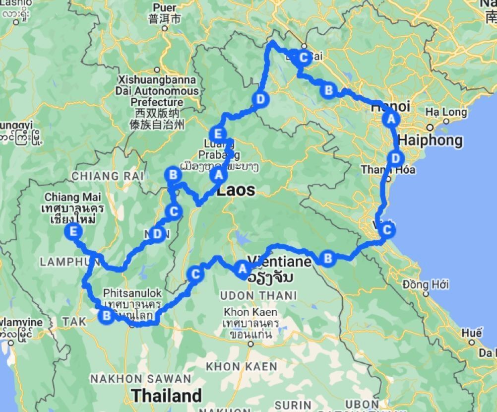 timless VT tour- Bike tour asia