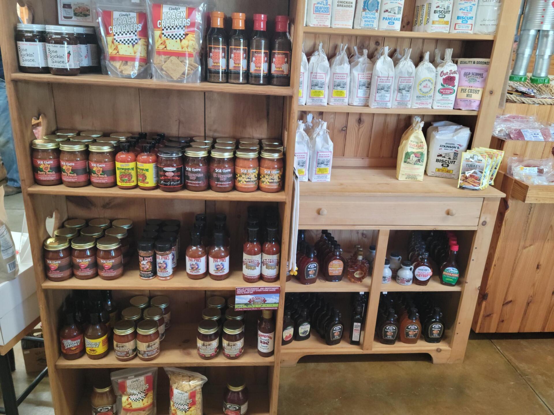 Assorted Bottles — Mooresville, NC — Steven's Country Store & Butcher Shop