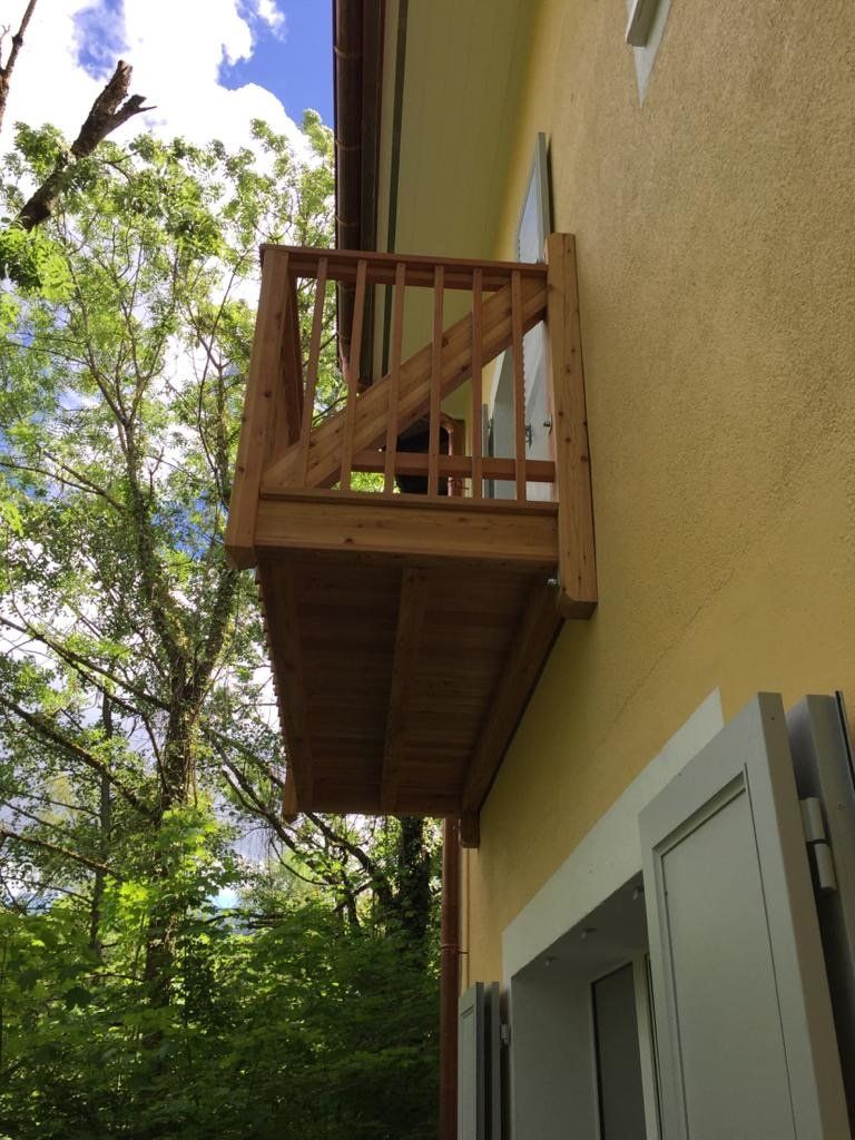Tschopp Charèpente - balcon en bois