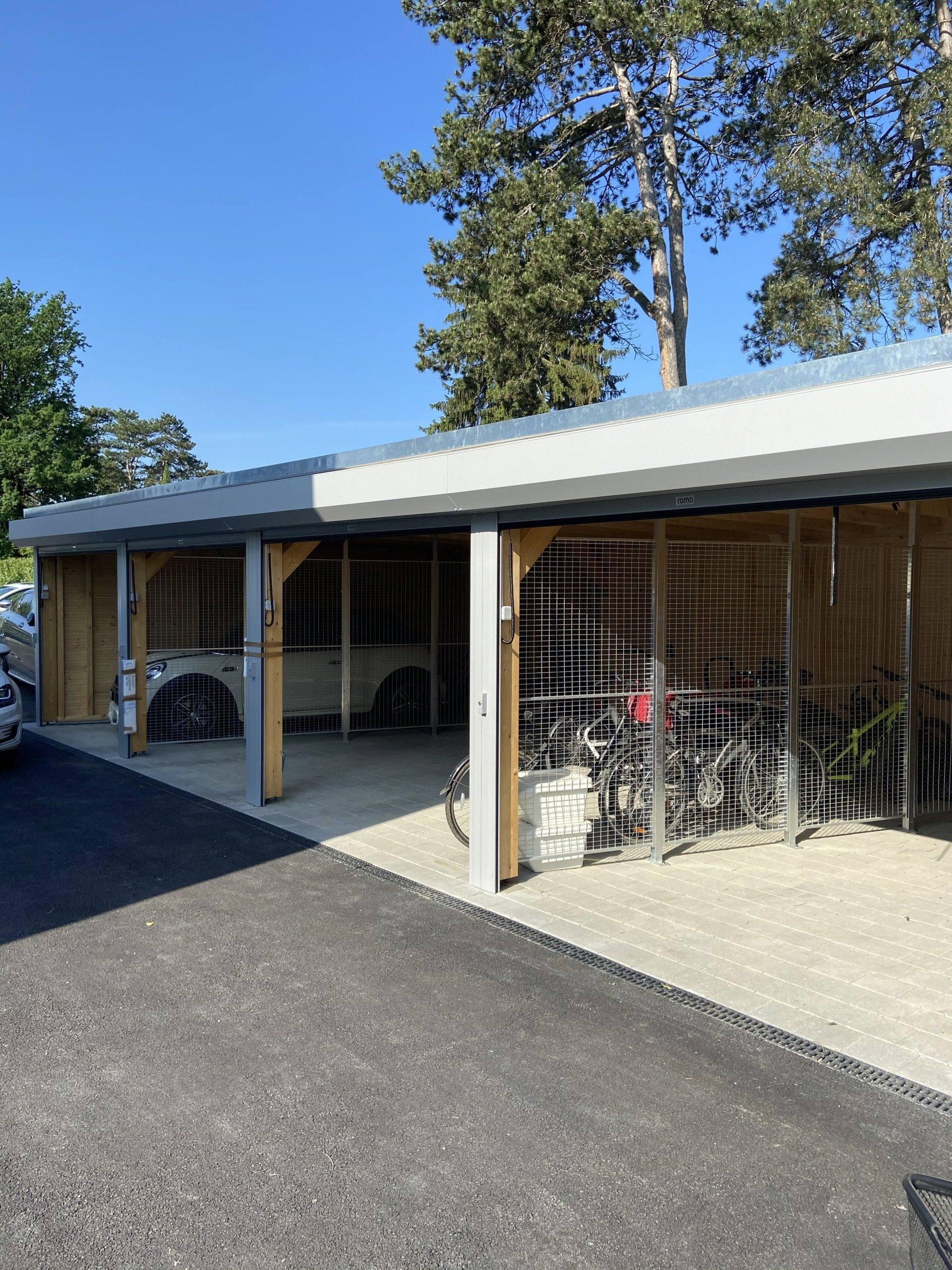 Tschopp Charèpente - garage à vélos