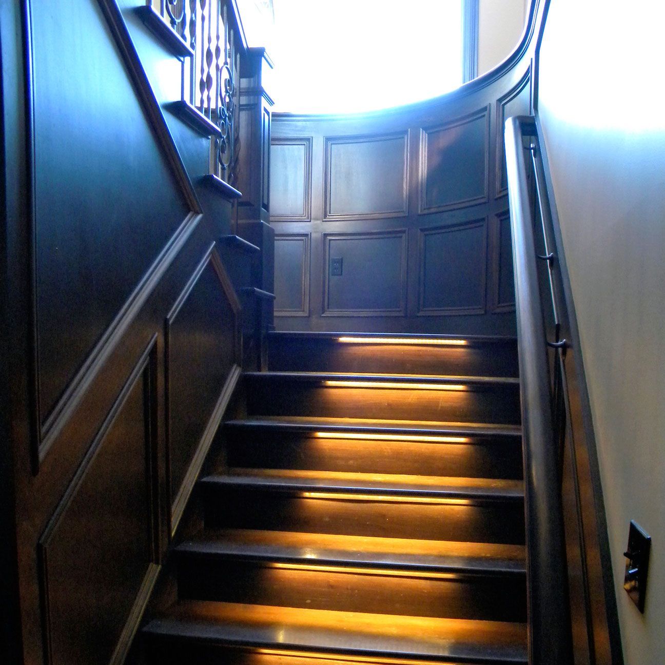 Stairway of Home Built By Design Built Homes in Mid-Missouri