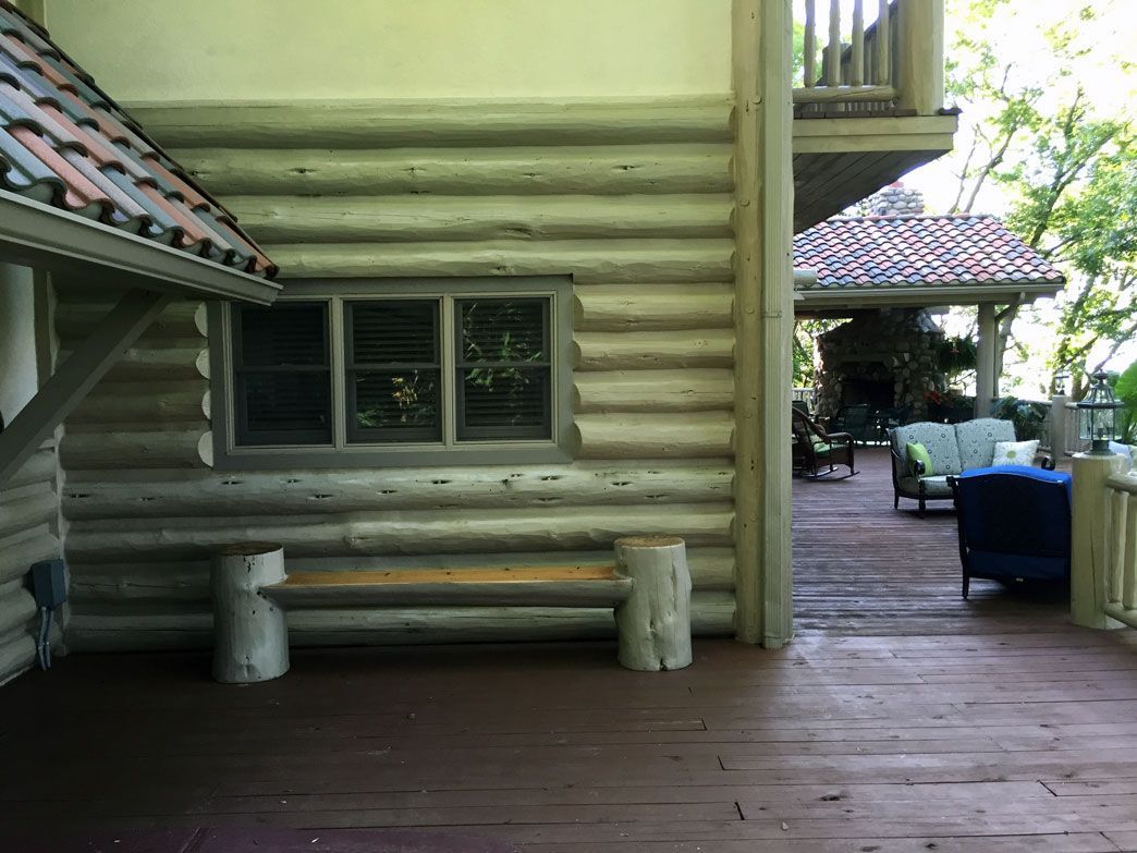 Want a Patio to Go With Your Log Home in Mid-Missouri? Design Built Homes Can Make it Happen.